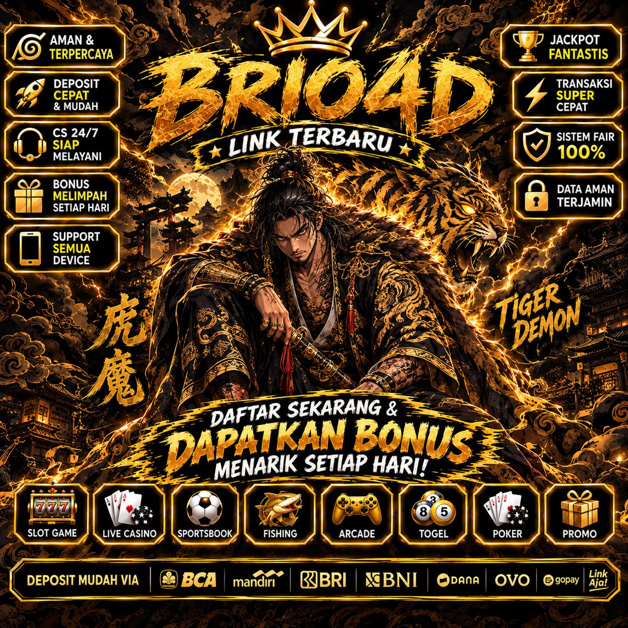 BRIO4D : Dealer Permainan Modern Slot Online Favorit dengan Fitur Menarik
